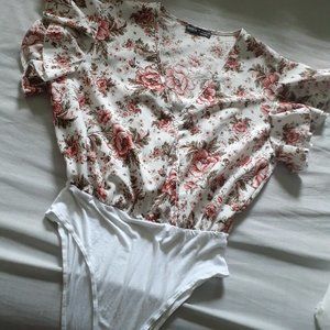 Floral bodysuit